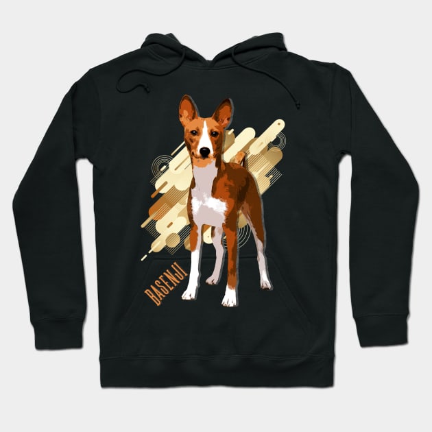 Basenji Hoodie by Nartissima